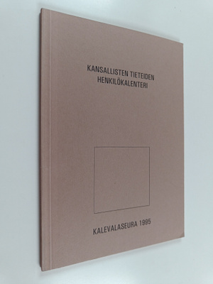Kansallisten tieteiden henkilökalenteri