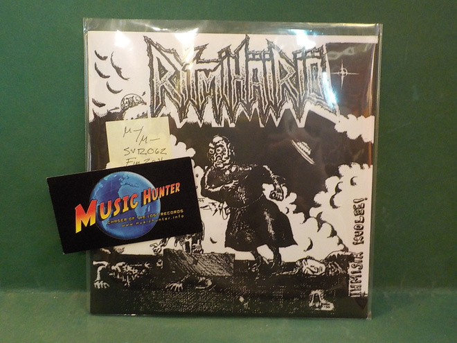 RYTMIHÄIRIÖ - IHMISIÄ KUOLEE! M-/M- FIN 2011 REISSUE 7" EP