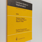 Stephen Gelbart : Explicit constructions of automorphic L... - pikkukuva 1