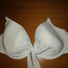 H&M-valkoiset bikini rintaliivit  rintatukikaari 75 C - pikkukuva 1