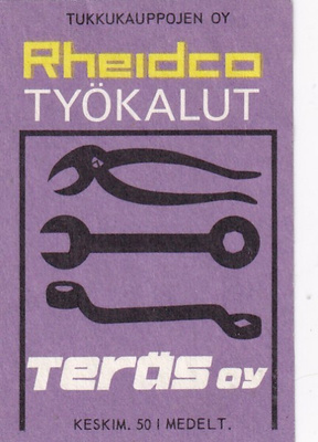 Teräs Oy, Rheindco työkalut  ,  s64