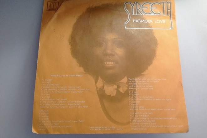 SYREETA  ::  HARMOUR LOVE  ::  VINYYLI SINGLE 7" US-1975 !