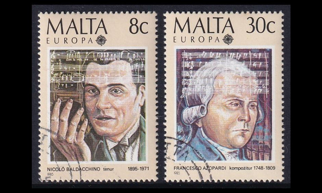 Malta 726-7 o Europa musiikkivuosi (1985)