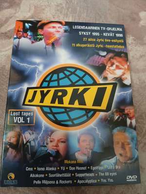 Jyrki - Lost Tapes Vol 1 (Syksy 1995 - Kevät 1996) DVD RARE!