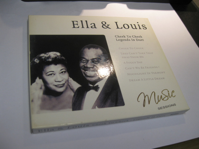 ELLA FITZERALD & LOUIS ARMSTRONG - CHEEK TO CHEEK CD