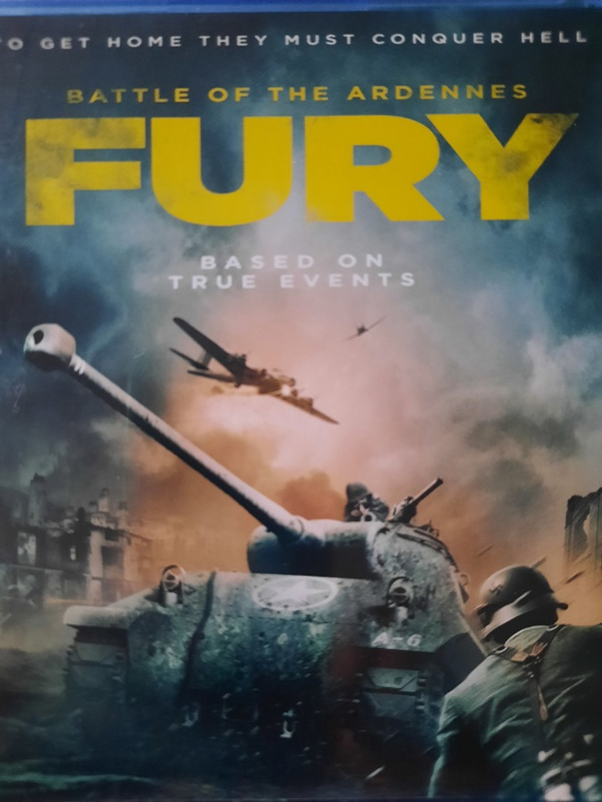 FURY - BATTLE OF THE ARDENNES BLU-RAY