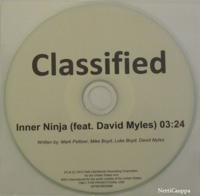 Classifield • Inner Ninja (f. David Myles) PROMO CDr-Single