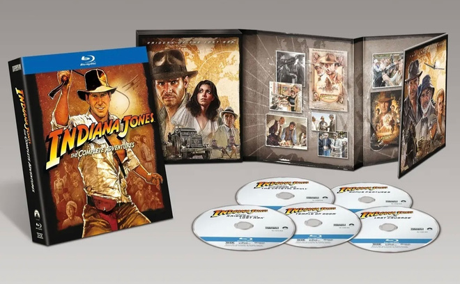INDIANA JONES: The Complete Adventures - 4 elokuvaa