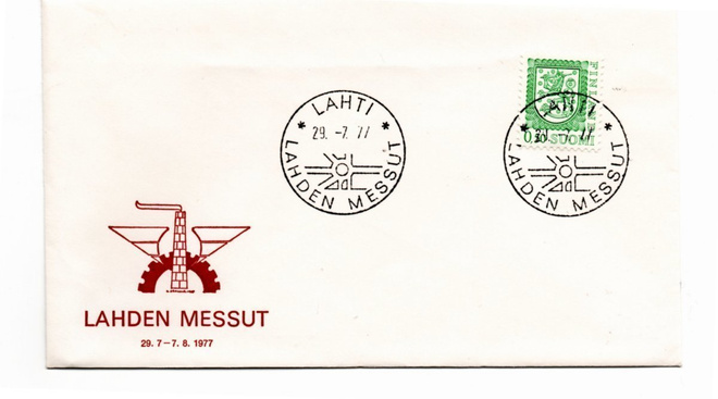 Lahti: Messut (erikoisleima 29.7.1977)