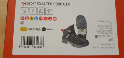 Jalas EXALTER 9988 GTX Turvakengät kokoa 43