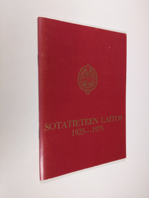 Sotatieteen laitos 1925-1975