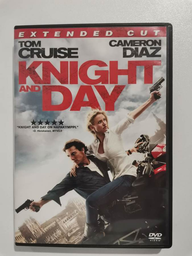 KNIGHT AND DAY EXTENED CUT DVD
