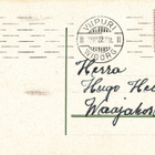 Kukkia ja hevosenkenkä - Viipuri-leima 1922 - pikkukuva 2