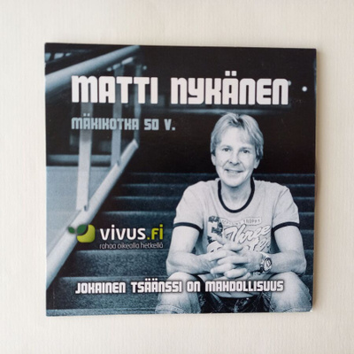 CD single MATTI NYKÄNEN