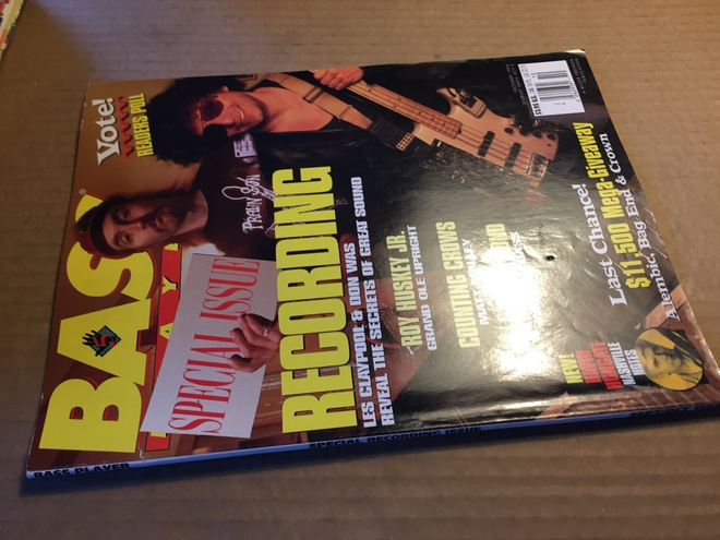 BASS PLAYER MAGAZINE 10/1994 HYVÄ