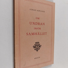 Johan Asplund : Om undran inför samhället - pikkukuva 1