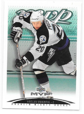 2002-03 Upper Deck MVP #316 Vaclav Prospal Anaheim Ducks