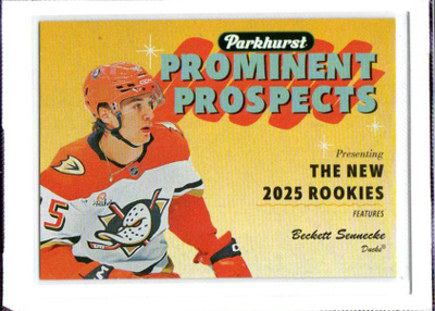 2025-26 Parkhurst - Prominent Prospects - 1,00 € / kpl