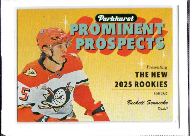 2025-26 Parkhurst - Prominent Prospects - 1,00 € / kpl
