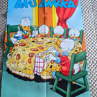 Aku ja Roope Herkkupöydässä juliste (kaksipuolinen) - pikkukuva 1