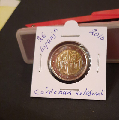 Espanja 2€ Córdoban Katedraali 2010