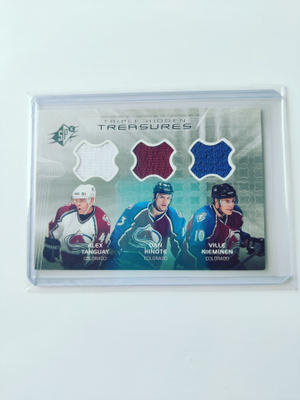 Ville Nieminen 02-03 SPx Triple Hidden Treasures