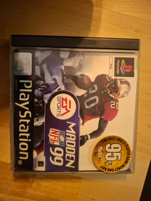 PS1 Madden NFL 99 CIB