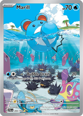 Marill 204/193 - Paldea Evolved - NM/M