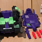Transformers G1 NEUTRO-FUSION TANK & MEGATRON (AM) *100%* - pikkukuva 2