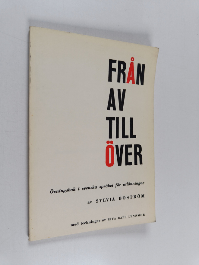 Sylvia Danielson : Från av till över : övningsbok i svens...