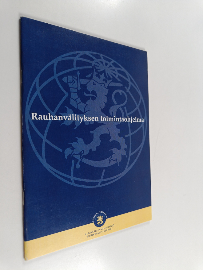 Rauhanvälityksen toimintaohjelma : joulukuu 2011