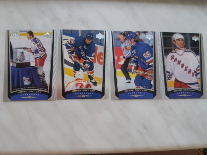 1998-99 Upper Deck Wayne Gretzky kortteja alkaen 1.0/kpl