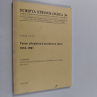 Ilmar Talve : Turun yliopiston kansantieteen laitos 1958-... - pikkukuva 1