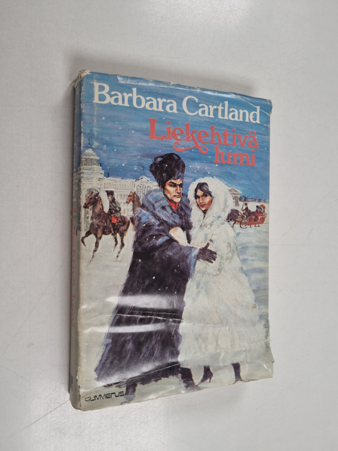 Barbara Cartland : Liekehtivä lumi