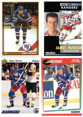 4 x Legenda JAMES PATRICK Rangers