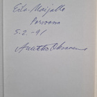 Aulikki Oksanen : Henkivartija (signeerattu, tekijän omiste) - pikkukuva 3