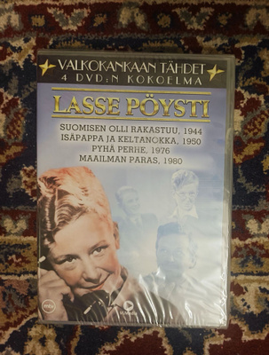 Lasse Pöysti 4 DVD Kokoelma UUSI