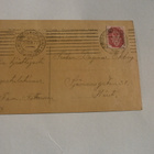 Pikkuleidi koristeita hiuksissaan, vanha mv pk, p. 1906 - pikkukuva 2
