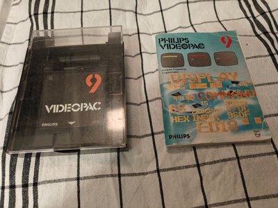 Philips videopac 9 ohjelmointi moduuli