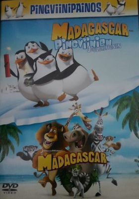 Madagascar ja Madagascar pingviinien joulukepponen