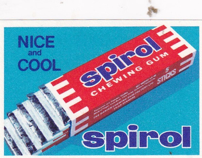 spirol. Shewing gum. Nice and Cool.  s90