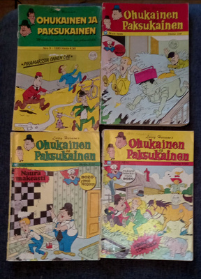 Sarjakuvat Ohukainen ja Paksukainen
