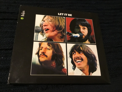 The Beatles Let it be cd reissue EU enhanced digipak