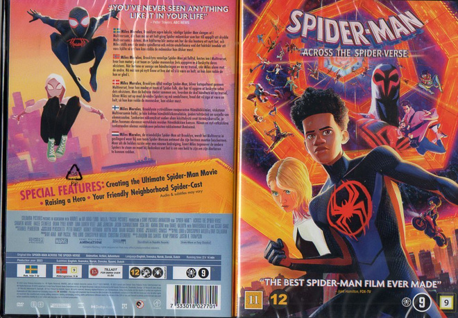 spider-man across the spider-verse	(37 721)	UUSI	-FI-	DVD	no