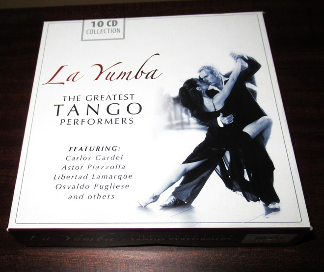 La Yumba The greatest tango performers 10 cd boxi