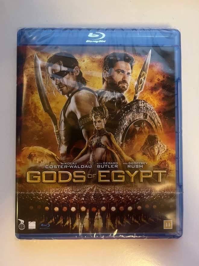 Gods of Egypt (Blu-ray) 2016 (UUSI)