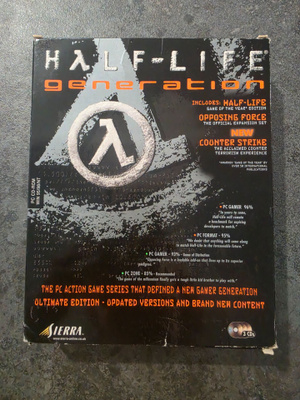 Half-Life Generation – PC Big Box (Sis. GOTY, Opposing Force