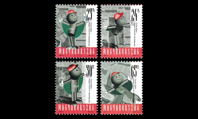 Unkari 4480-3 ** Postimies Bálint Postás (1998)