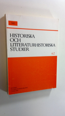 Historiska och litteraturhistoriska studier 62