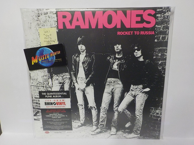 RAMONES ROCKET TO RUSSIA EU-2017 UUSI LP